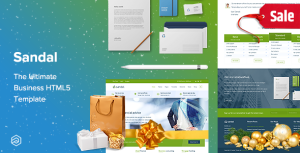 Sandal - 终极多用途HTML5模板 - v2.4.2-蟹程序