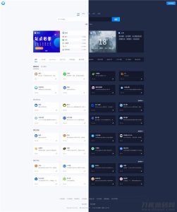 2021-04-20Wordpress简约大气昼夜切换导航主题模板NDNAV主题-蟹程序