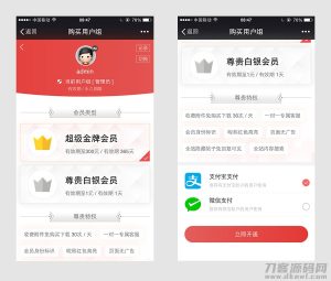 Discuz插件 微信购买会员用户组V2.180418商业版-蟹程序