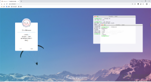 2021-05-07简洁自适应个人码农主页源码-蟹程序