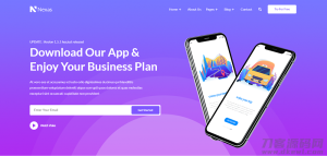 2021-05-10多用途app软件业务介绍官网模板 -蟹程序