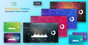 Dashtreme - 多用途 Bootstrap4 后台管理模板 - v5.0-蟹程序