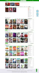 2021-08-30苹果CMSV10绿色毛毛虫主题模板源码-蟹程序