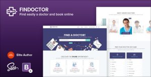 FINDOCTOR - 医生在线预约HTML模板 - v1.6-蟹程序