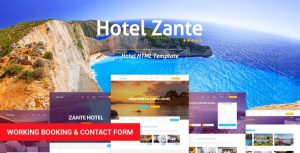 Zante - 酒店度假村客房预约HTML5模板 - v1.3-蟹程序