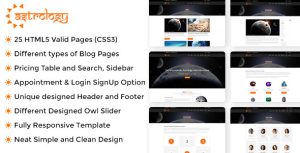 Astrology - 星球太空爱好者HTML模板 - v1.0.2[失效]-蟹程序