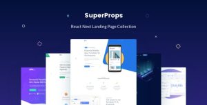 SuperProps - 响应式着陆页HTML模板 - v13.0.0-蟹程序