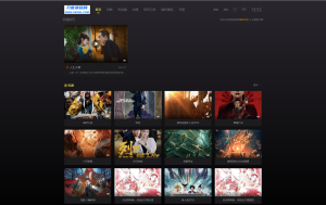 2023-02-08苹果CMS V10首涂第十四套模板酷黑渐变特色自适应高端模板-蟹程序