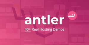 Antler - 托管主机空间域名网站WHMCS模板 - v3.6.1-蟹程序