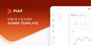 Piaf Vuejs - Vuejs 后台管理HTML模板 - v5.2.2-蟹程序