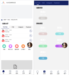 2024-01-31海外YouTube视频点赞刷单悬赏任务投资理财源码/tiktok国际版刷单理财-蟹程序