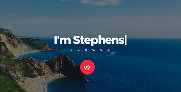 Stephens – 个人作品展示网站HTML模板 – v2.0-蟹程序