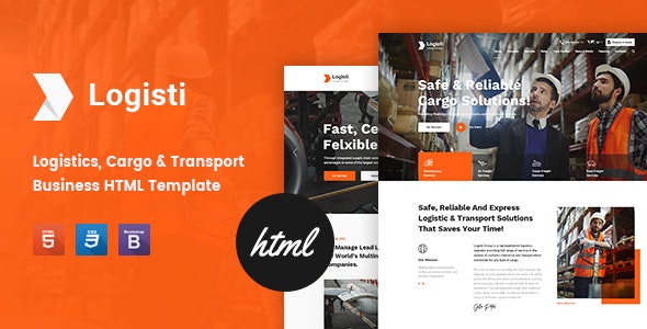 Logisti – 物流运输网站HTML5模板 – v1.1-蟹程序