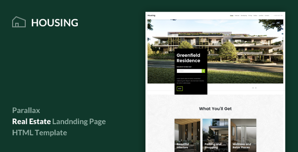 Housing v1.0 – 房产中介HTML模板-蟹程序