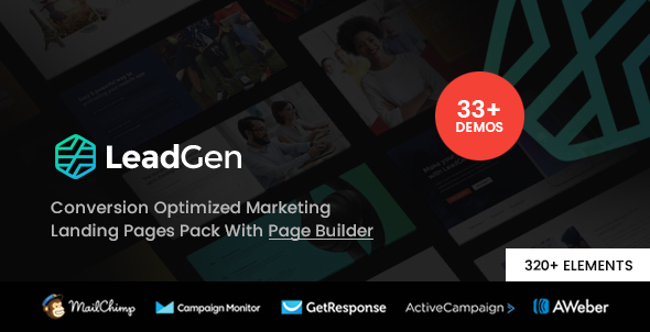 LeadGen v1.7 – 多样式营销着陆页HTML5集合-蟹程序
