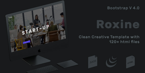 Roxine – 企业多用途HTML模板-蟹程序