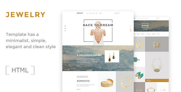 Jewelry – 珠宝电子商务HTML5模板-蟹程序