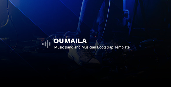 Oumaila – 音乐乐队HTML模板-蟹程序
