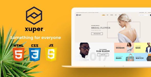 Xuper – 电子商务HTML5模板-蟹程序