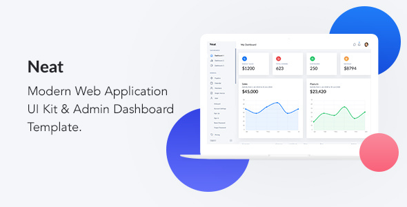 Neat – Web App Kit & 管理面板-蟹程序