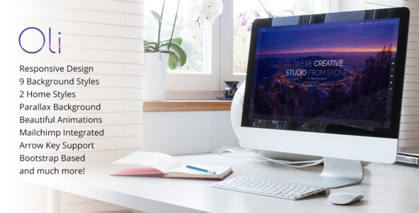 Oli v1.6 – 响应式倒计时HTML模板-蟹程序