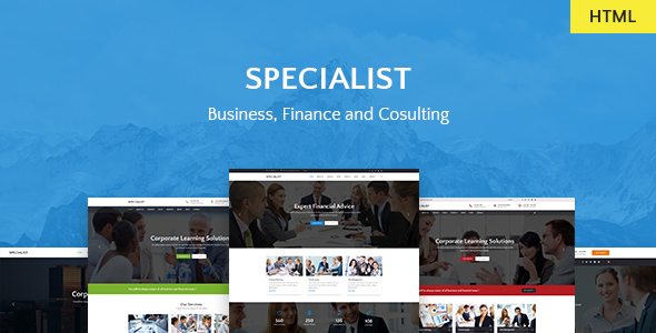 Specialist – 多用途商业HTML模板-蟹程序
