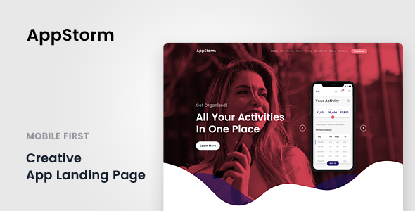 AppStorm – App 项目启动HTML模板-蟹程序