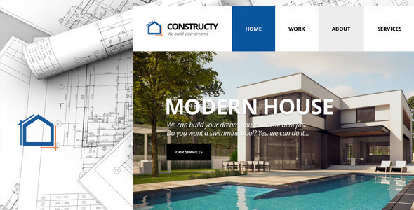 Constructy v1.2 – 建筑设计HTML5模板-蟹程序