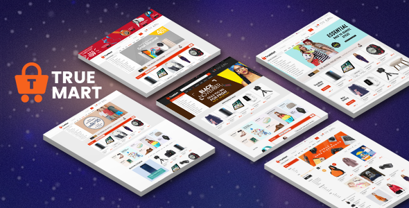 Truemart – 电子商务Bootstrap模板-蟹程序