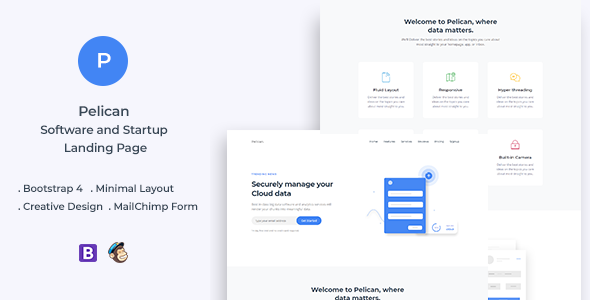 Pelican  – 软件启动登陆页面HTML面板-蟹程序