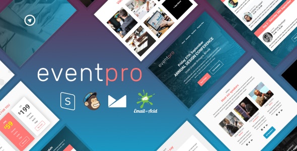 EventPro – 响应式电子邮件模板-蟹程序