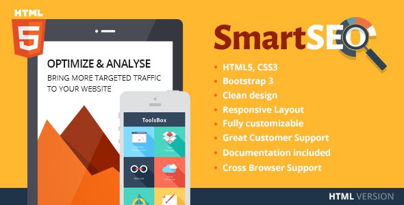 SmartSEO – SEO和营销HTML主题 – v1.1-蟹程序