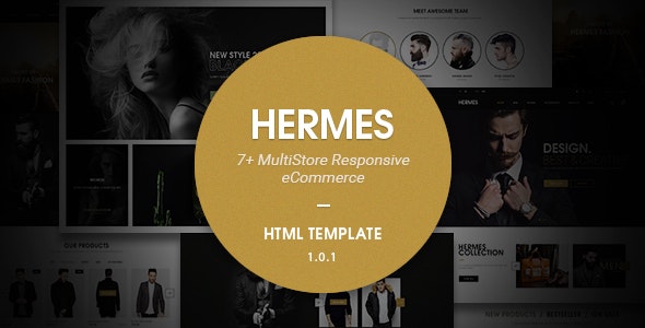 Hermes – 多商店响应式HTML模板 – v1.0.1-蟹程序