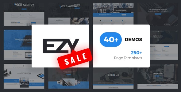 EZY – 响应式多功能网站HTML5模板 – v1.1.0-蟹程序