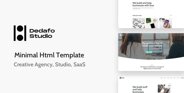 DEDAFO – SAAS 信息技术公司HTML5模板-蟹程序