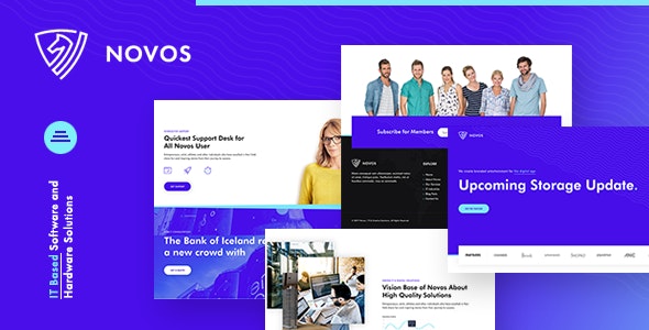 Novos – IT公司和数字解决方案HTML5模板-蟹程序