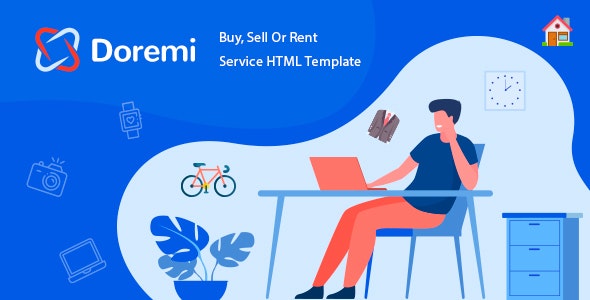 Doremi – 出租租赁门户网站HTML模板-蟹程序